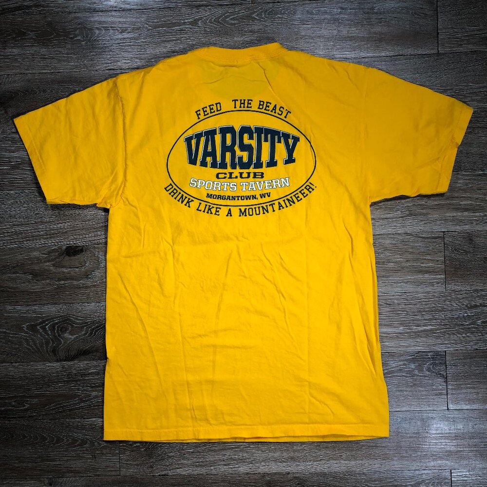 Varsity Club Men’s Medium T Shirt Morgantown WVU West Virginia Fishbowl Puskar